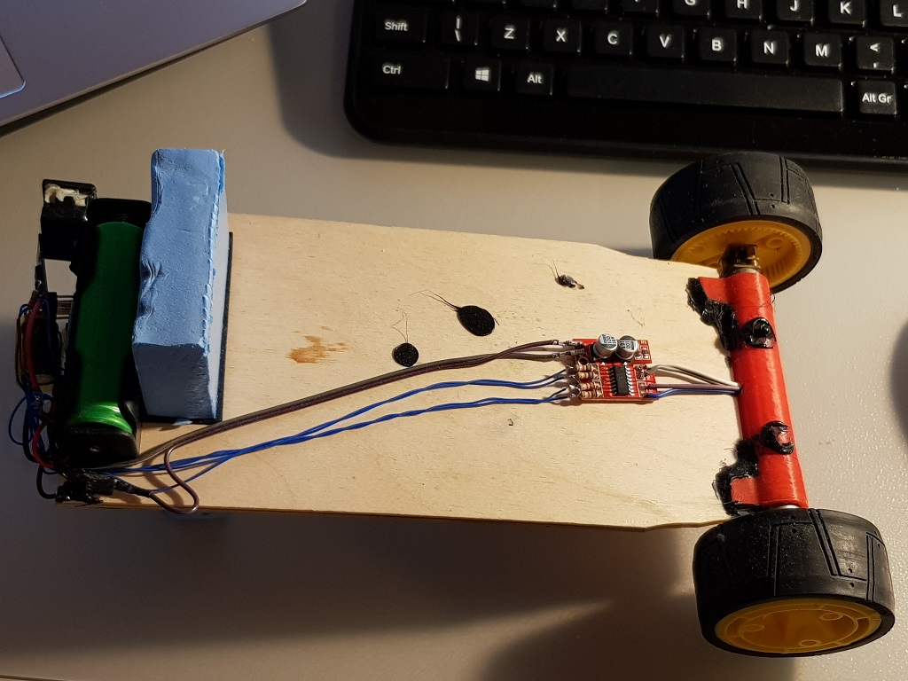 Building ESP-1 balancing robot